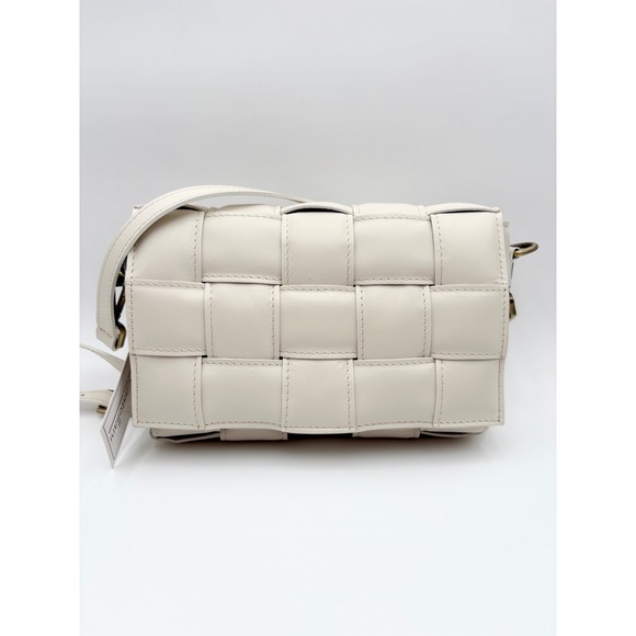 Viola‎ Castellani Woven Crossbody Bag Italian Leather Designer Purse Small - Picture 1 of 6